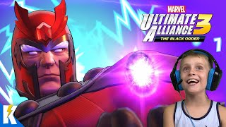 Capture MAGNETOs Infinity Stone Marvel Ultimate Alliance Part 7  KCity GAMING [upl. by Shandie631]