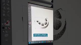 ✨How to create pixel shadow effect in Adobe Illustrator illustrator [upl. by Ybreh]