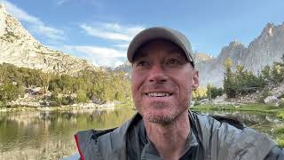 John Muir Trail 2024 Day 8  Amazing Campsite… [upl. by Peale]