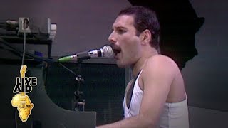 Queen  Bohemian Rhapsody Live Aid 1985 [upl. by Ecniv272]