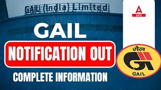 GAIL NOTIFICATION 2023  GAIL NOTIFICATION 2023  Complete Information [upl. by Ariahaj]