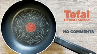 Frying pan Tefal Resist Intense 24 cm Unboxing Frying pan tefal first use [upl. by Wilsey162]