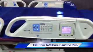 HillRom TotalCare P1840 Sport Bariatric Plus Hospital Bed [upl. by Milzie780]