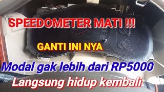 Cara mudah memperbaiki speedometer Inova  fortuner yang mati [upl. by Kalina]