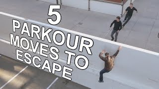 5 Best Parkour Moves to Outrun Anyone  How to Escape [upl. by Noitna87]