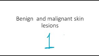 MSS  pathology  skin tumors lec 5 [upl. by Ardnaeed]