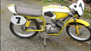 Malaguti 1970 50cc gam sports50cc racing [upl. by Okiam]