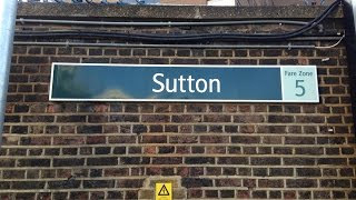 Southern Sutton ➡️ London Victoria via Norbury [upl. by Einnus]