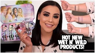 NEW WET N WILD CRYSTAL CAVERN COLLECTION 2019 DEMO SWATCHES  REVIEW  MakeupByAmarie [upl. by Diane-Marie]