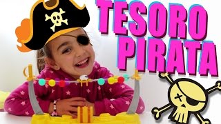 Tesoro Pirata Juego de mesa con Andrea Divertilandia [upl. by Beltran]