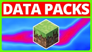 How To Get Data Packs In Minecraft Java  Data Packs Minecraft 1213 [upl. by Tobin]