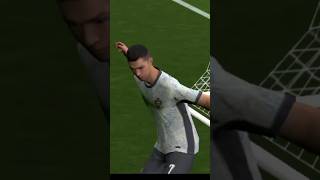 Top corner goal by Ronaldo🥵🔥pes efootball goat ronaldo [upl. by Ivette]