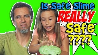 Weekly Daddy Daughter DIY Safe Slime Without Borax  Josh Darnit [upl. by Ardnosal781]