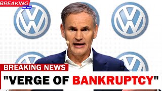 BAD NEWS Volkswagen on the Brink of Collapse Factory Closures and Mass Layoffs [upl. by Rene]