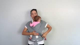 HOW TO USE NIMNIK BABY WRAP CARRIER SLING [upl. by Thgiwed]