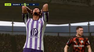 Gameplay FC 24  Toulouse  Olympique de Marseille  Ligue 1  20242025 [upl. by Mal]