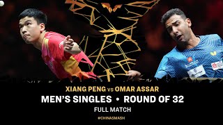 FULL MATCH  Xiang Peng vs Omar Assar  MS R32  ChinaSmash 2024 [upl. by Nraa702]