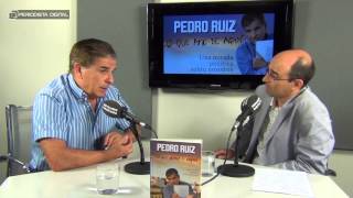 Entrevista a Pedro Ruiz autor de Lo que amo de aquí 22 junio 2015 [upl. by Boucher951]