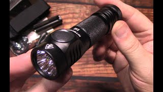 Nitecore E4K Flashlight Kit Review [upl. by Hait]