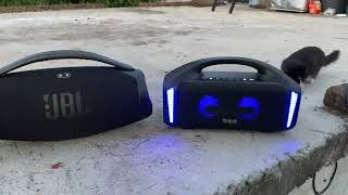 JBL Boombox 3 vs Tribit StormBox Blast 🔊🤯Cual es El Rey para TI👑😎 jblbasstest jbl [upl. by Rus]