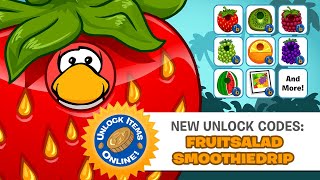 New Unlock Free Items Codes【Club Penguin Journey】 [upl. by Joslyn264]