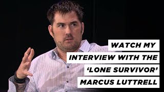 Exclusive Interview  Lone Survivor Navy Seal Marcus Luttrell w Ed Young [upl. by Bardo685]