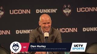 Dan Hurley Postgame Press Conference 119 UNH [upl. by Enelrae]