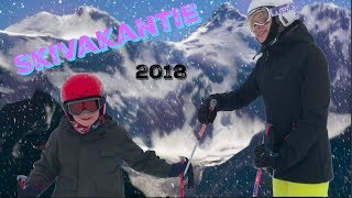 Skivakantie 2018  VLOG1 [upl. by Ajnot]