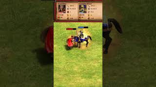 Leonidas vs Genghis Khan AoE2 Shorts [upl. by Giannini]