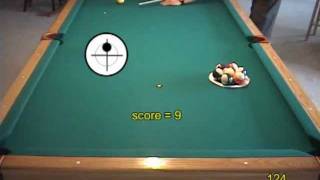 Pool and billiards drill for learning to play safeties from VEPP III NV C12 [upl. by Theurich]