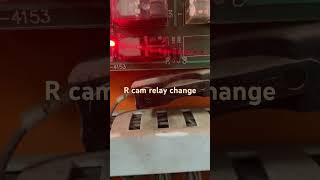 R cam relay change elevatorservice electrical elevatorrepair lift electrician wiring panel [upl. by Naashom]