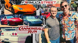 CANNONBALL RUN EVENT  VINwiki Heroes Ed Bolian Doug Tabbut etc  Record Cars amp Supercars 💨 [upl. by Gregory]