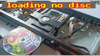 Dvd Player No Disc repair [upl. by Olbap726]