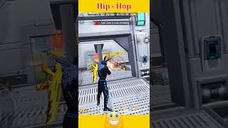 Noob hiphop  free fire funniest moments  free fire tik tok video  freefire shorts [upl. by Yeliah994]