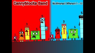 Cannyblocks Band Multiversal Different 1  10 [upl. by Naus]