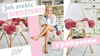 Jak zrobić narzutę z pomponów Pompony DIY [upl. by Anilag481]