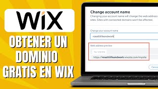 Cómo OBTENER Un Dominio GRATIS En WIX [upl. by Ardnaz346]