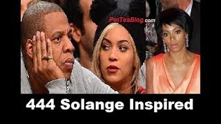 Jay Z named 444 Album after SOLANGE Elevator Beat Down that Beyonce EGGED on SiDE EYE [upl. by Juster]