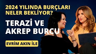 TERAZİ VE AKREP BURCU İÇİN 2024 NASIL GEÇECEK  Yükselenler nelere dikkat etmeli [upl. by Bland]