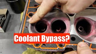 SBC Water Pump Bypass Read Description for instructions Vortec heads vs Traditional heads [upl. by Reames]