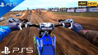 PS5 MXGP 7 In FIRST PERSON 2023  Ultra High Realistic Graphics 4K HDR 60 fps [upl. by Melleta635]