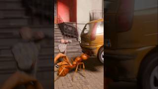 How Strong Is quotA Human Sized Antquot science ants firstshortvideo animation shortvideo shorts [upl. by Nhguav490]