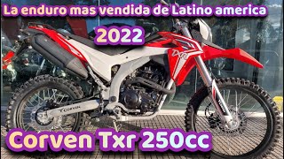 CORVEN TXR 250 L 2022 LONCIN ITALIKA GILERA [upl. by Horgan]