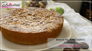 Bolo de Amêndoa fofinho [upl. by Nnael293]