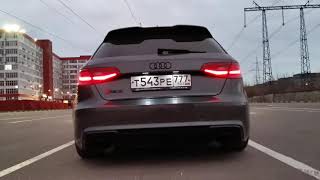 Audi RS3 8V 367 hp launch control [upl. by Thalia240]