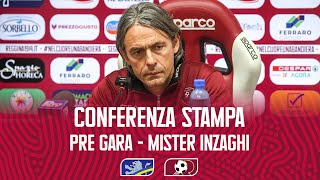 🎙 Conferenza stampa di mister Inzaghi nel pregara di FrosinoneReggina [upl. by Anileda]