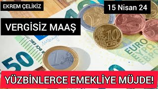 Almanyada Emeklilere Vergisiz Maaş Yolda [upl. by Salkcin]