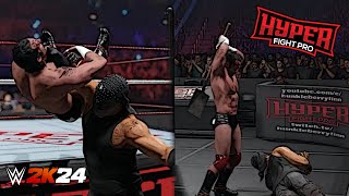 Hyper Fight Pro  Show 48 Setting the Pace  WWE 2K24 [upl. by Albertina]