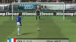 Winning Eleven 9 • France vs Republic Czech • PS2 [upl. by Raddi]