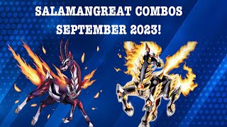 SALAMANGREAT COMBOS  TEST HANDS SEPTEMBER 2023 [upl. by Somerset]